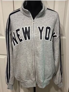 New York Zip Up Sweatshirt